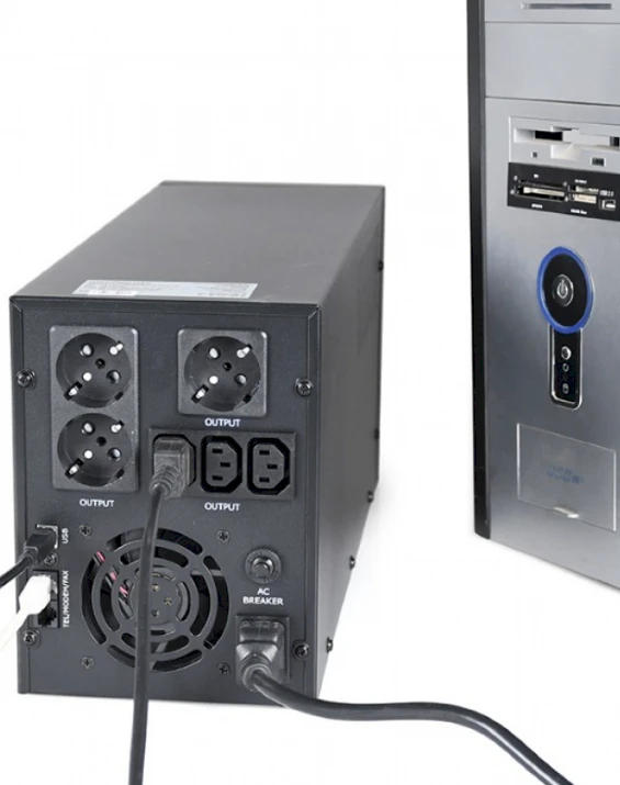 Energenie | UPS su USB ir LCD ekranu | EG-UPS-036 | 3000 VA | 1800 W