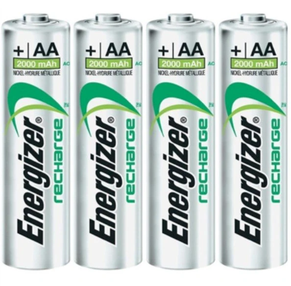 Energizer Accu Recharge Power Plus 2000 AA įkraunamos baterijos, 4 vnt.