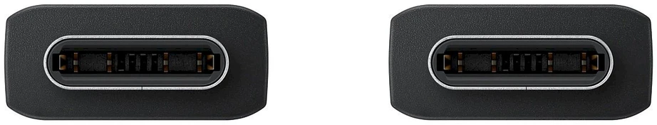 112803 EP-DX310JBE Samsung USB-C/USB-C duomenų kabelis 3A 1.8m juodos spalvos (Bulk)