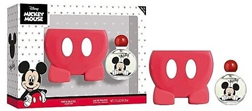 Disney Mickey Eau De Toilette Purškiklis 50ml 3 dalių rinkinys