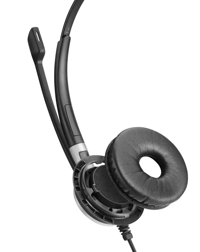 EPOS Sennheiser Ausinės Impact SC 635 USB-A 3,5mm USBA 3,5mm mono juodas sidabrinis (1000643)