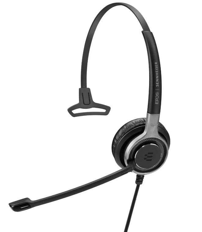 EPOS Sennheiser Ausinės Impact SC 635 USB-A 3,5mm USBA 3,5mm mono juodas sidabrinis (1000643)