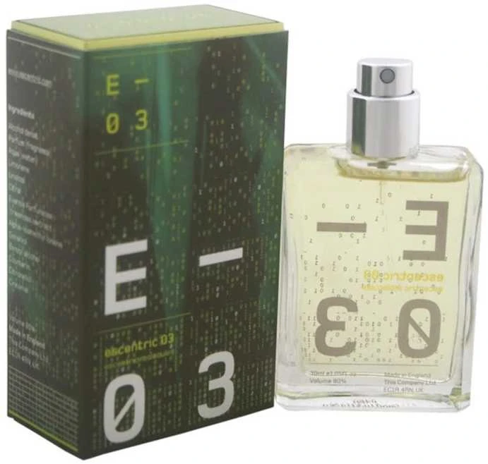 Escentric Molecules Escentric 03 Papildomas EDT tualetinis vanduo unisex, 30 ml