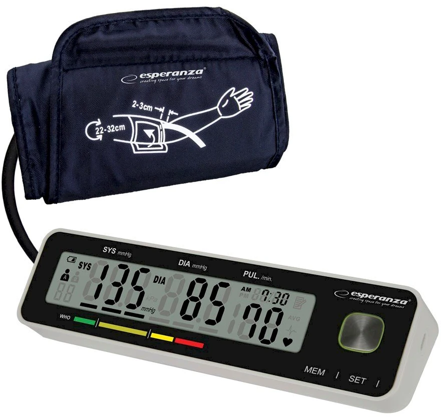 Kraujospūdžio matuoklis Esperanza ECB009 upper arm blood pressure monitorius