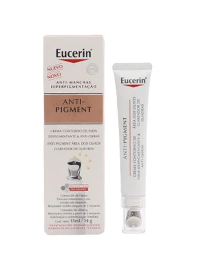 Eucerin Anti-Pigment Eye Contour tamsius ratilus šviesinantis akių srities kremas, 15 ml