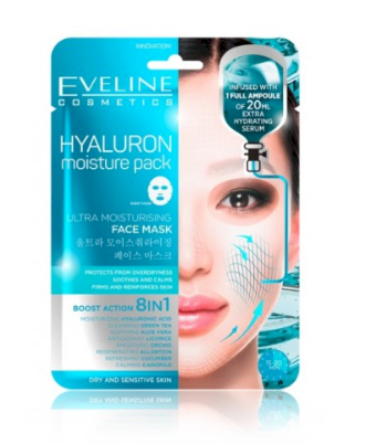 Eveline Cosmetics Maski na tkaninie, 20 ml