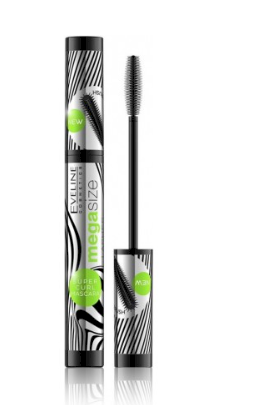 Eveline Cosmetics Eveline Mega Size Super Curl Blakstienų tušas, 10 ml