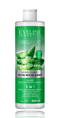 Eveline micelinis vanduo su alaviju, 400 ml