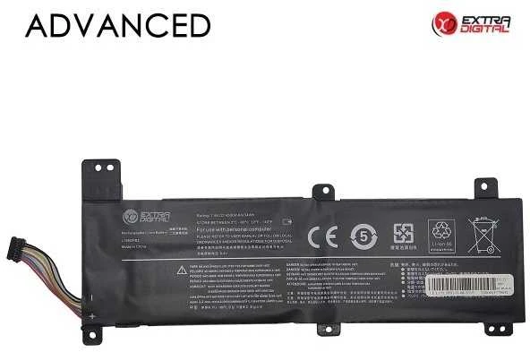 Extra Digital L15M2PB2 Baterija for Lenovo Nešiojamas kompiuteris 4500mAh