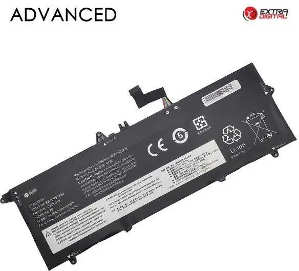 Extra Digital L18C3PD2 Baterija for Lenovo Nešiojamas kompiuteris 4650mAh