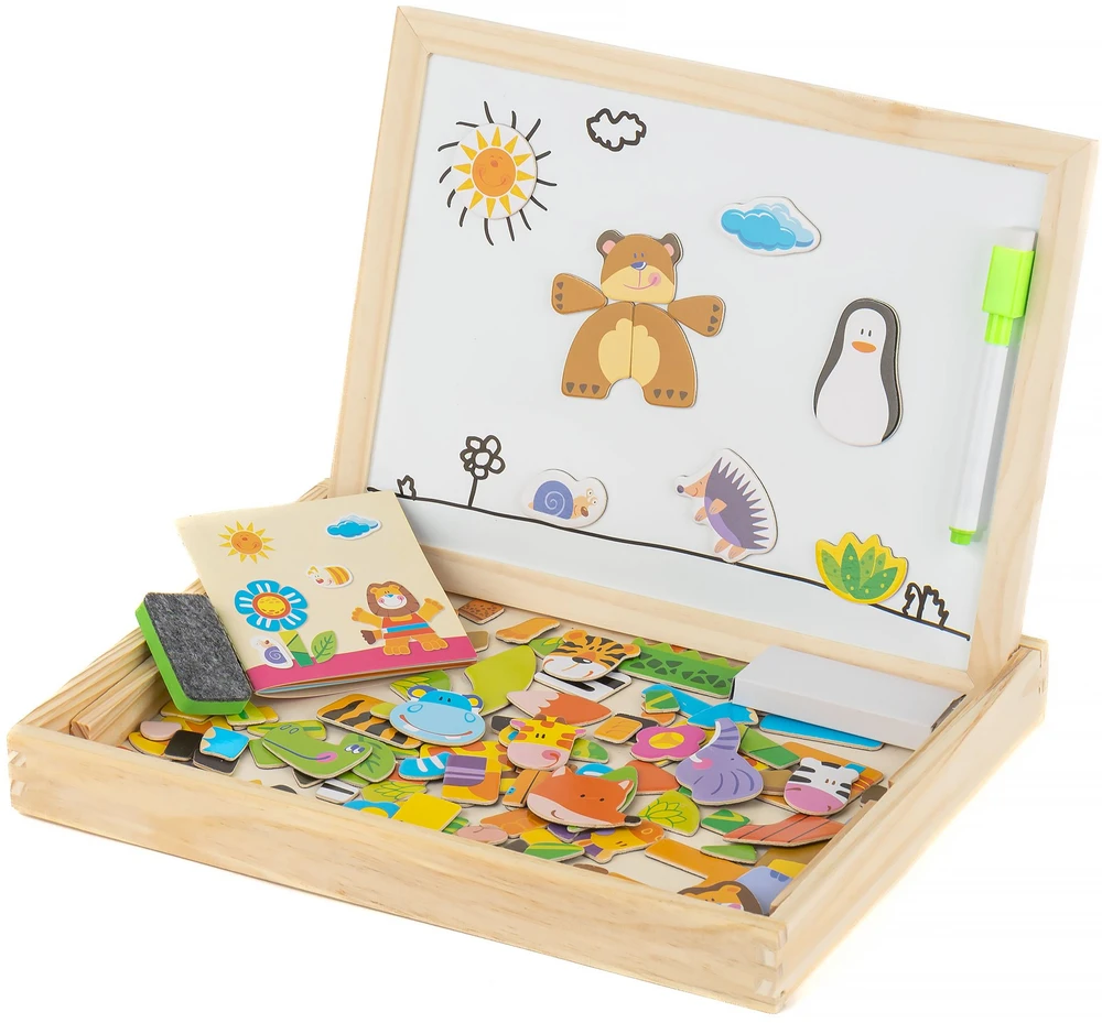 „Extralink Toys“ – kreida ir magnetinė lenta, lavinamoji, dvipusė
