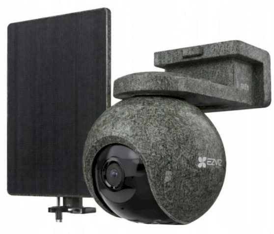 Akumuliatorinė valdoma lauko kamera EZVIZ CS-EB8/SP Ranger, su saulės panele