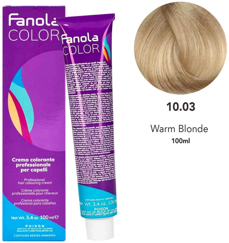 Fanola Coloring Kreminis 10.03, 100 ml