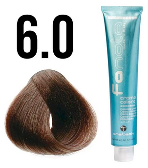 Fanola dažomieji kreminiai dažai 6.0, 100 ml