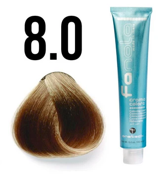 Fanola dažomieji kreminiai dažai 8.0, 100 ml