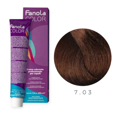 Fanola dažomieji kreminiai dažai 7.03, 100 ml