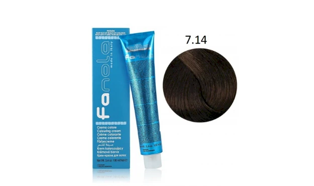 Fanola dažomieji kreminiai dažai 7.14, 100 ml
