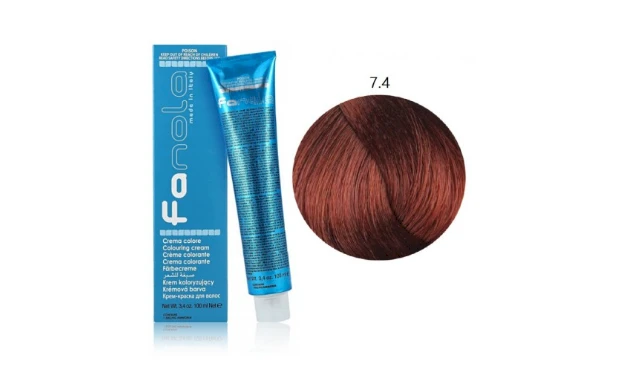 Fanola dažomieji kreminiai dažai 7.4, 100 ml