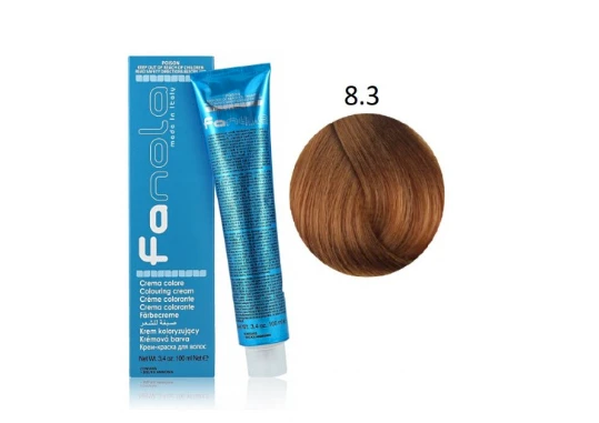 Fanola dažomieji kreminiai dažai 8.3, 100 ml