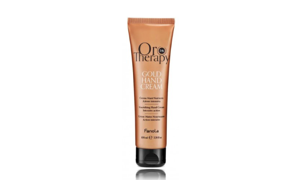 Fanola Oro Therapy 24K Gold Hand Kreminis Hand Kreminis moterims, 100 ml