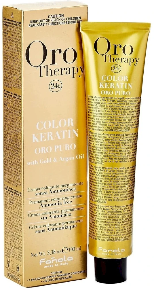 Fanola Oro Therapy Color Keratin Oro Pure 9.13, 100 ml