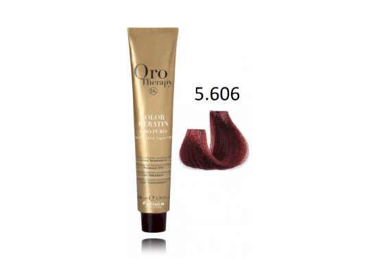 Fanola Oro Therapy Color Keratin Oro Pure 5,606, 100 ml
