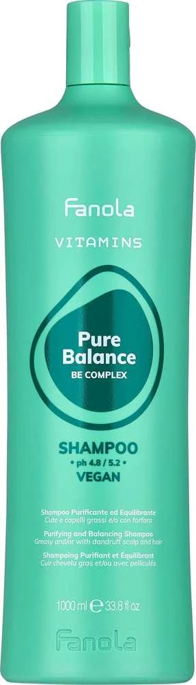 Fanola Vitamins Pure Balance Šampūnas šampūnas, 350 ml
