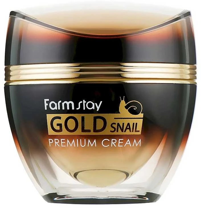 Veido kremas FarmStay Gold Snail Premium Kreminis 50ml