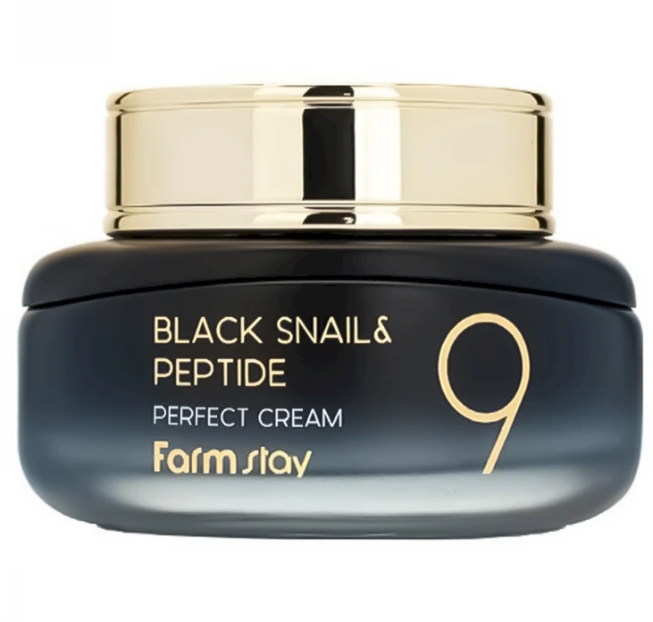 FarmStay Juodas Snail & Peptide9, 55 ml