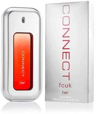 Fcuk Connect Her EDT tualetinis vanduo moterims, 100 ml