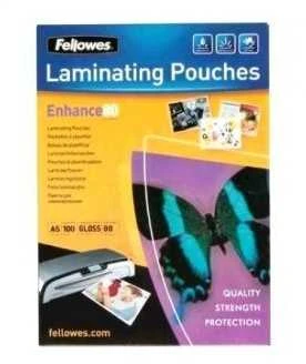 Fellowes 80mik blizgūs popieriaus lapai, 100 vnt. (5306002), A5