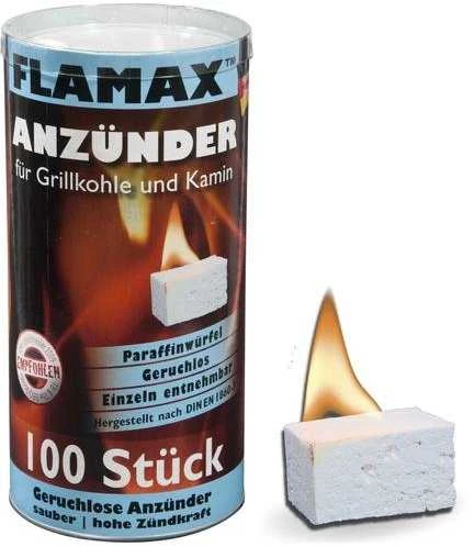 Flamax „brightsign“ parafino žiebtuvėliai, 100 vnt.