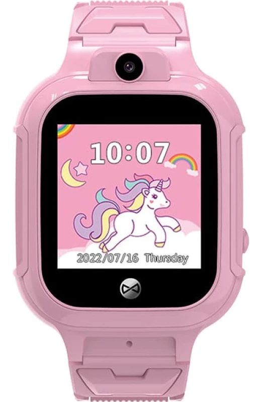 Forever išmanusis laikrodis GPS WiFi Kids See Me! 3 KW-320 rožinis