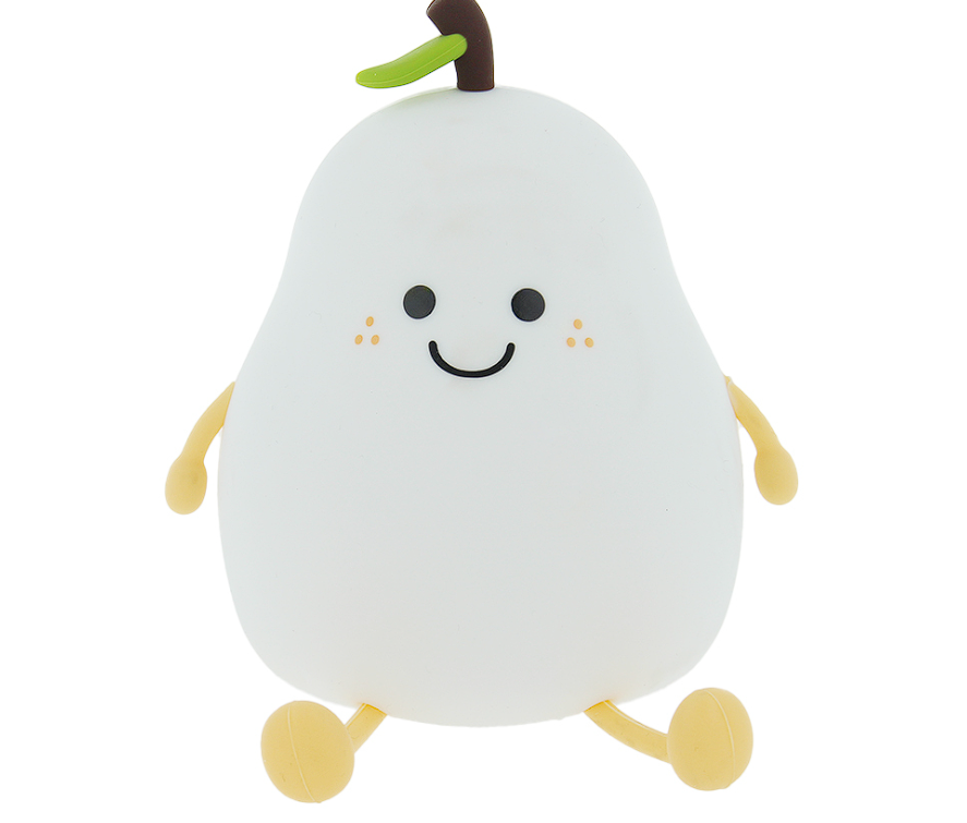 TelForceone LED naktinė lempa LUCKY PEAR FNL-02 daugiaspalvis silikonas Forever Light