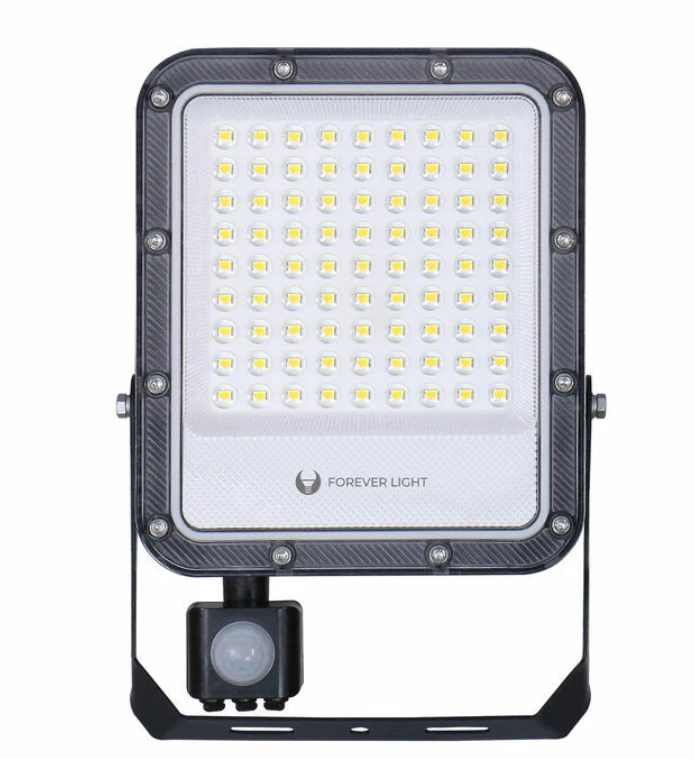 „Telforceone“ LED prožektorius PROXIM+ 50W 6500K 7500lm PIR 230V IP65 „Forever Light“ 150lm/W 5 metų garantija