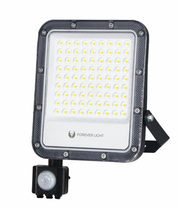 „Telforceone“ LED prožektorius PROXIM+ 50W 6500K 7500lm PIR 230V IP65 „Forever Light“ 150lm/W 5 metų garantija