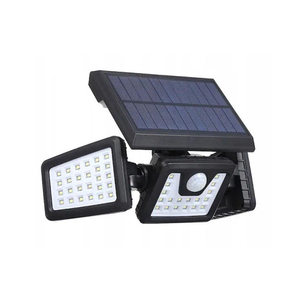 TelForceone SUNARI saulės lempa LED FLS-03 74*SMD PIR 8W 600lm 6000K 2400mAh Li-Ion"Forever" šviesiai