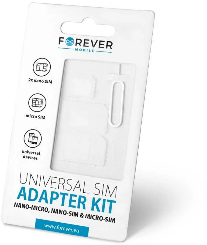 „Forever“ SIM kortelių adapterių rinkinys