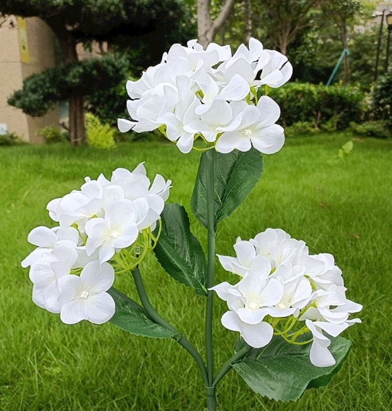 TelForceone SUNARI saulės lempa LED FLS-93 Hydrangeas 3000K 600mAh Li-Ion Forever Light