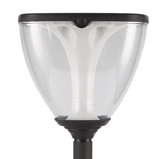 TelForceone SUNARI saulės lempa LED FLS-98 MODERN Post 3000K+6000K 2200mAh LiFePO4 + PIR Forever Light