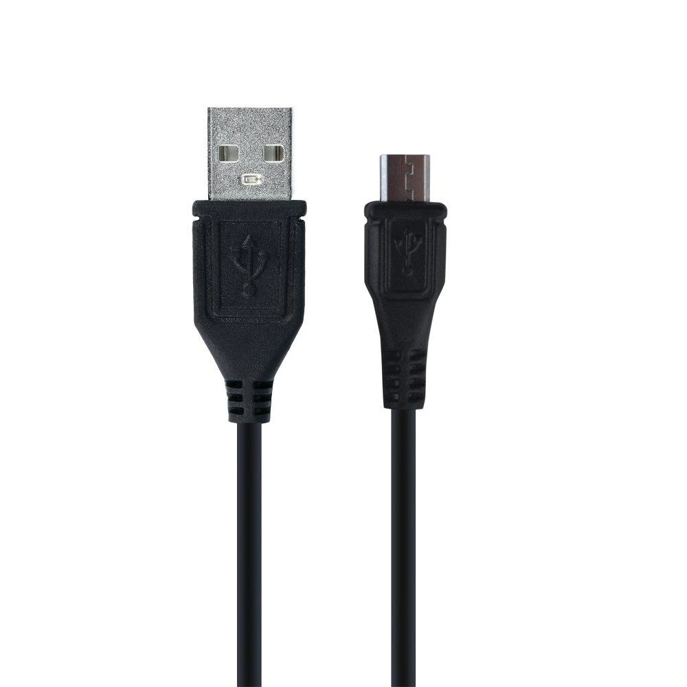 Forever kabelis USB - microUSB 1,0 m 1A juodos spalvos