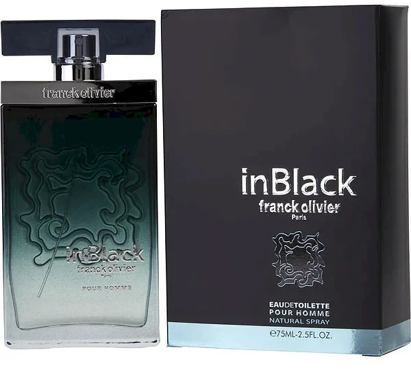 Franck Olivier In Juodas for Men EDT tualetinis vanduo vyrams, 50 ml