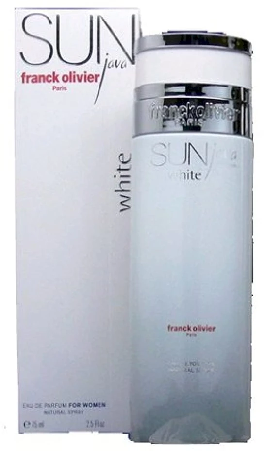 Franck Olivier Sun Java Baltas EDP parfumuotas vanduo moterims, 50 ml