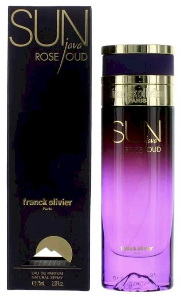 Franck Olivier Sun Java Rose Oud EDP parfumuotas vanduo moterims, 75 ml