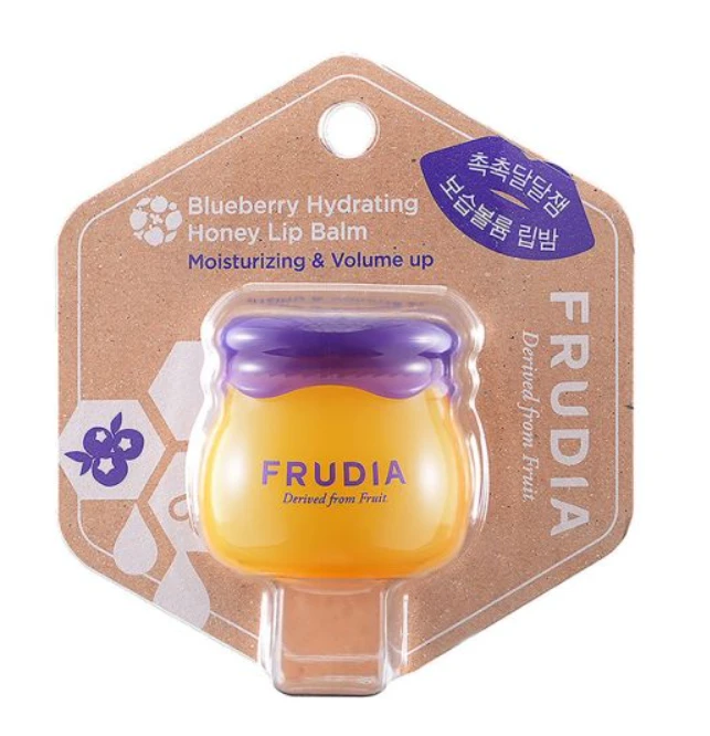 FRUDIA BLUEBERRY HYDRATING HONEY lūpų balzamas, 10 ml