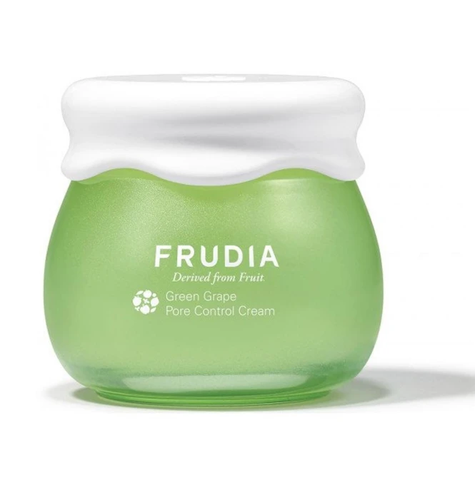 FRUDIA Žalias GRAPE PORE CONTROL veido kremas, 10 g