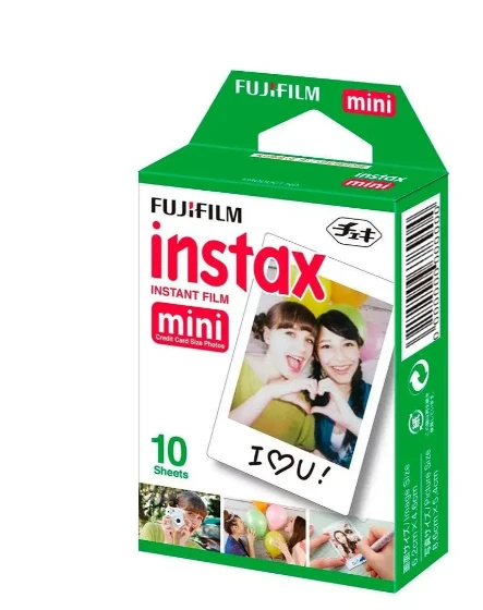 Fotojuostos Fujifilm INSTAX MINI GLOSSY (10x1) 46x62mm