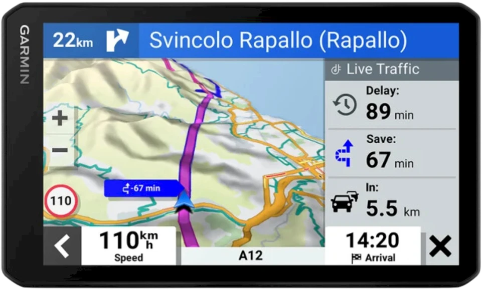 Garmin DriveCam™ 76 7 col. GPS palydovinės navigacijos įrenginys su integruotu vaizdo registratoriumi