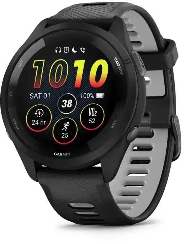 Išmanusis laikrodis Garmin Forerunner® 165 Juodos / pilkai melsvos spalvos