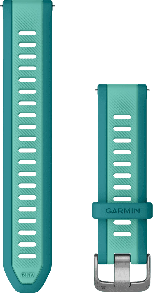 Garmin Quick Release laikrodžio apyrankė, silikoninė, 20 mm, Mėlynai žydra